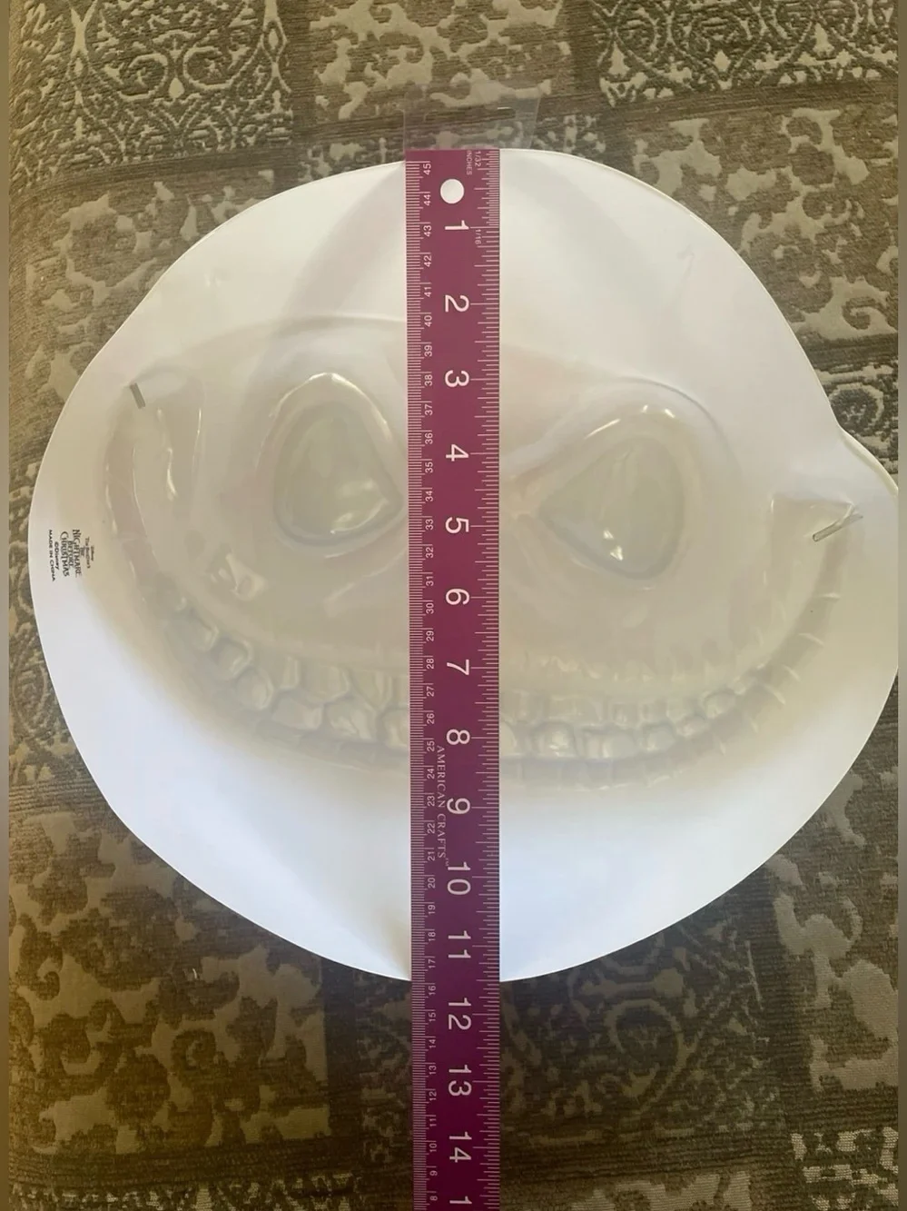 Jack Skellington White Porch Light Cover Wall Decor NWT